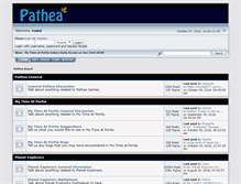 Tablet Screenshot of board.pathea.net